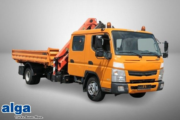 Mitsubishi Fuso Canter 7C18D, Palfinger PK 7001-KA, DOKA - Самосвал, Автоманипулятор: фото 1 Mitsubishi Fuso Canter 7C18D, Palfinger PK 7001-KA, DOKA - Самосвал, Автоманипулятор: фото 1