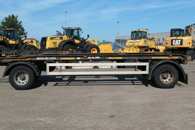 Müller-Mitteltal RA-T 18,0, Außenroller, Container, BPW, Behälter - Прицеп мультилифт/ Бункеровоз: фото 3 Müller-Mitteltal RA-T 18,0, Außenroller, Container, BPW, Behälter - Прицеп мультилифт/ Бункеровоз: фото 3