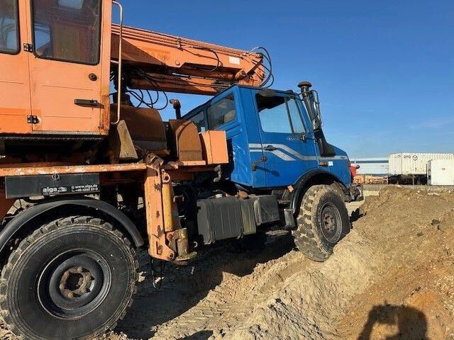 Unimog U 1450 4x4, Zug & Bergwinde, Kran, Greifer, AH - Строительная техника: фото 2 Unimog U 1450 4x4, Zug & Bergwinde, Kran, Greifer, AH - Строительная техника: фото 2