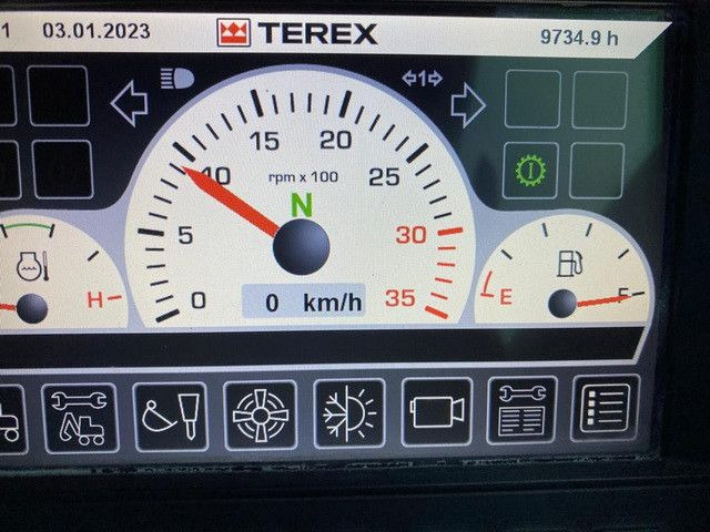 Колёсный экскаватор Terex TW 110, Verstellausleger, Pratzenabstützung: фото 14
