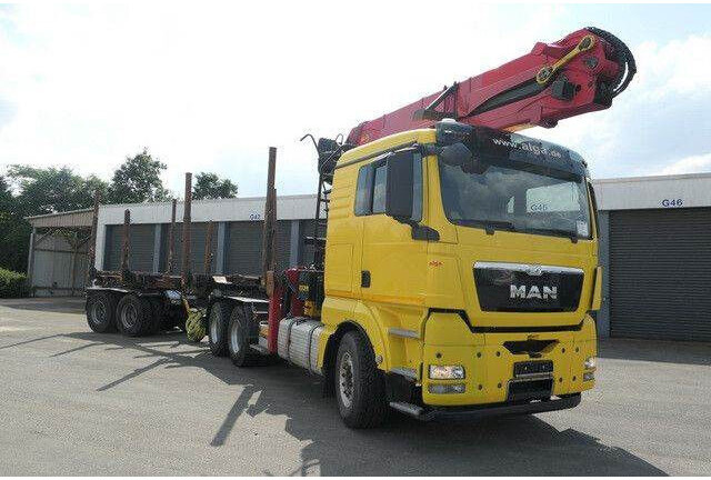 MAN 26.540 TGX/6x4/540 PS/Kran Epsilon/Blattfederung - Тягач: фото 1 MAN 26.540 TGX/6x4/540 PS/Kran Epsilon/Blattfederung - Тягач: фото 1