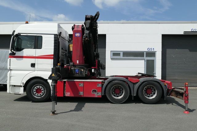 MAN 28.500 TGX 6X2-2 BLS, Kran HMF 5020-K6, Funk,23m - Тягач: фото 2 MAN 28.500 TGX 6X2-2 BLS, Kran HMF 5020-K6, Funk,23m - Тягач: фото 2