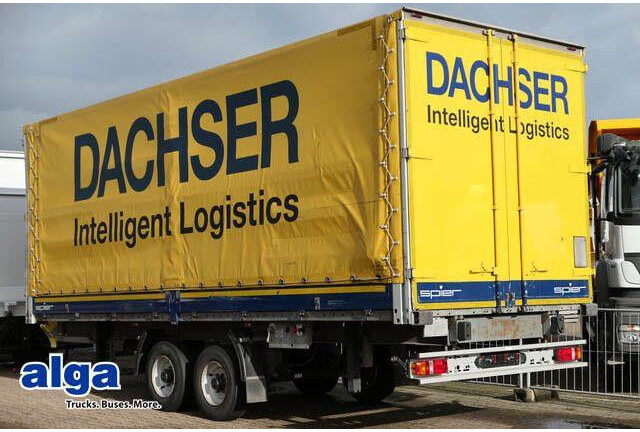 Тентованный прицеп spier ZPL 255, Durchlader, Tandem, Verzinkt, 7,2mtr.: фото 6