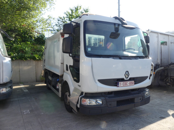 REF:1380 - Camion poubelle Renault Midlum 180DXI (2011-183.874 km) - Мусоровоз: фото 2 REF:1380 - Camion poubelle Renault Midlum 180DXI (2011-183.874 km) - Мусоровоз: фото 2