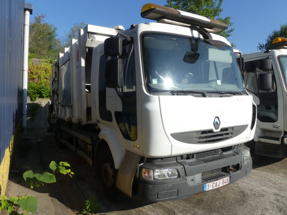 REF:1387 - Camion poubelle Renault Midlum 270DXI (2011-189.728 km) - Мусоровоз: фото 2 REF:1387 - Camion poubelle Renault Midlum 270DXI (2011-189.728 km) - Мусоровоз: фото 2