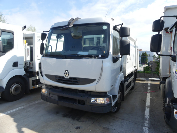 REF:68420 - Camion poubelle Renault Midlum 180DXI (2013-115.450 km) - Мусоровоз: фото 1 REF:68420 - Camion poubelle Renault Midlum 180DXI (2013-115.450 km) - Мусоровоз: фото 1