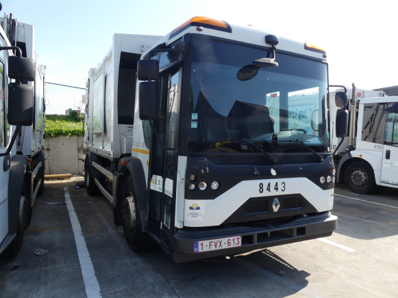 REF:8443 - Camion poubelle Renault Access (2013-128.985 km) - Мусоровоз: фото 3 REF:8443 - Camion poubelle Renault Access (2013-128.985 km) - Мусоровоз: фото 3