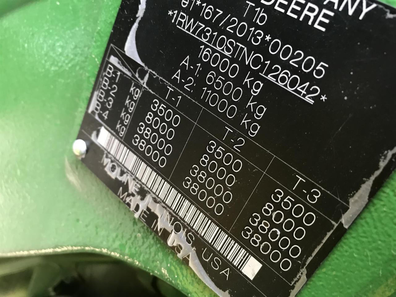 John Deere 7R 310 в лизинг John Deere 7R 310: фото 15