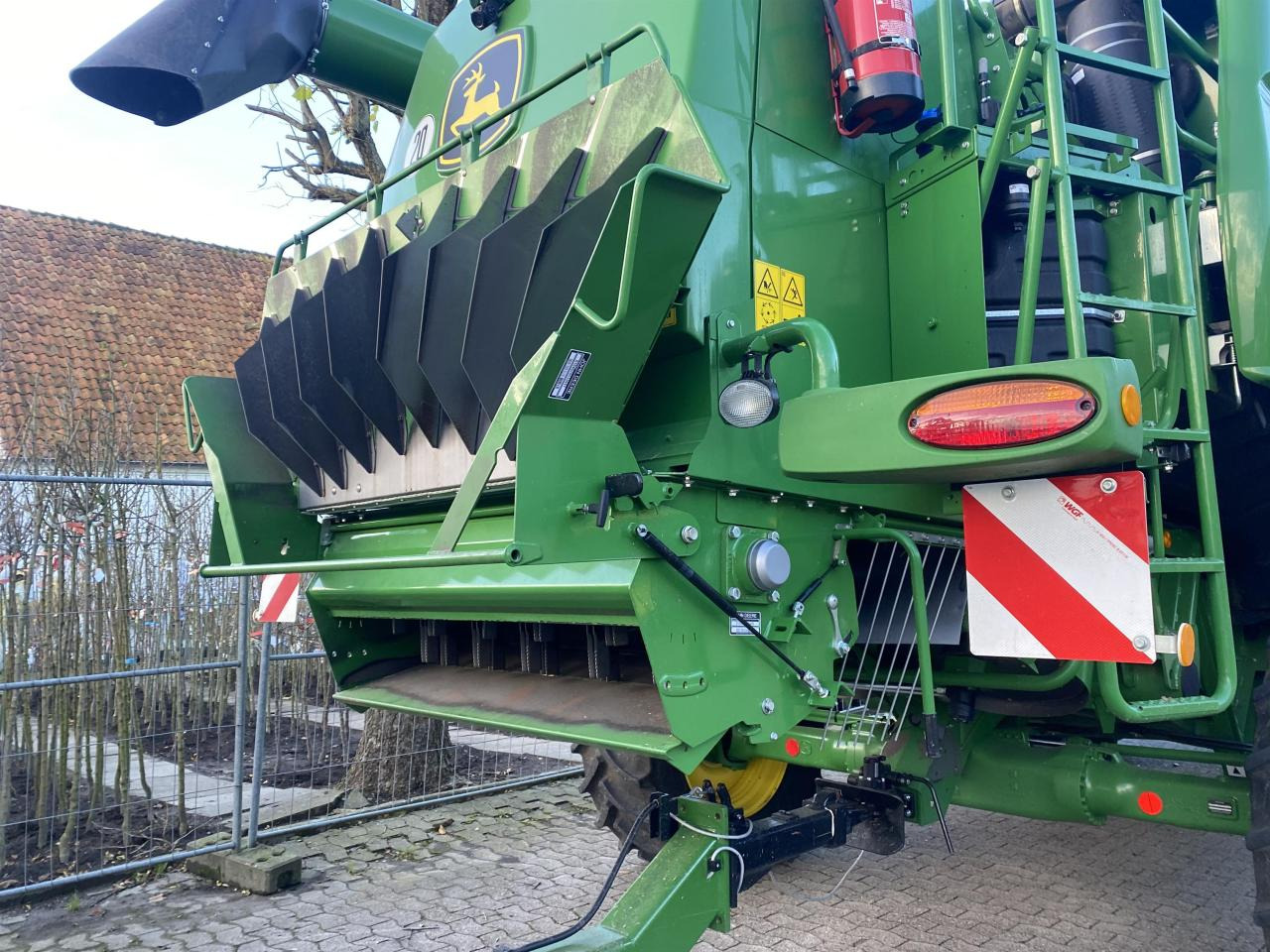 Зерноуборочный комбайн John Deere T550: фото 6