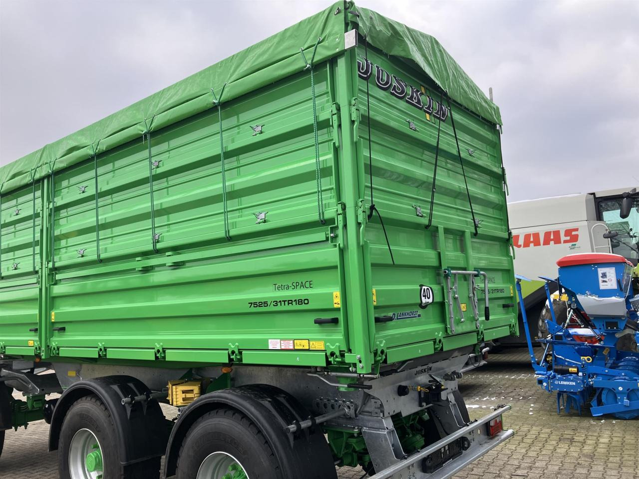 Joskin Tetra-SPACE 7525/31TR180 - Самосвальный прицеп: фото 3 Joskin Tetra-SPACE 7525/31TR180 - Самосвальный прицеп: фото 3