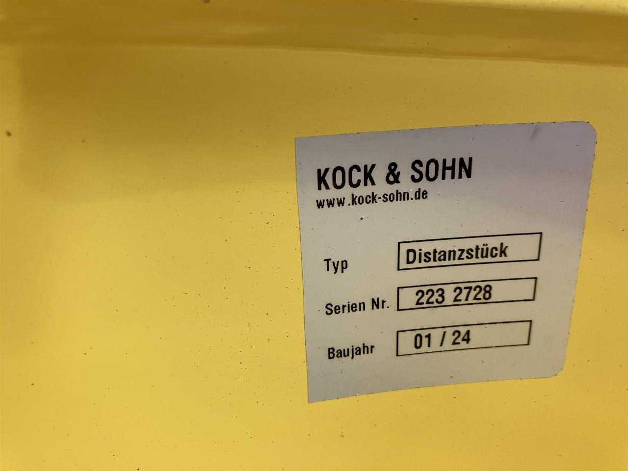 Kock & Sohn KN400 Distanzstück 400mm - Колесный диск для Сельскохозяйственной техники: фото 2 Kock & Sohn KN400 Distanzstück 400mm - Колесный диск для Сельскохозяйственной техники: фото 2