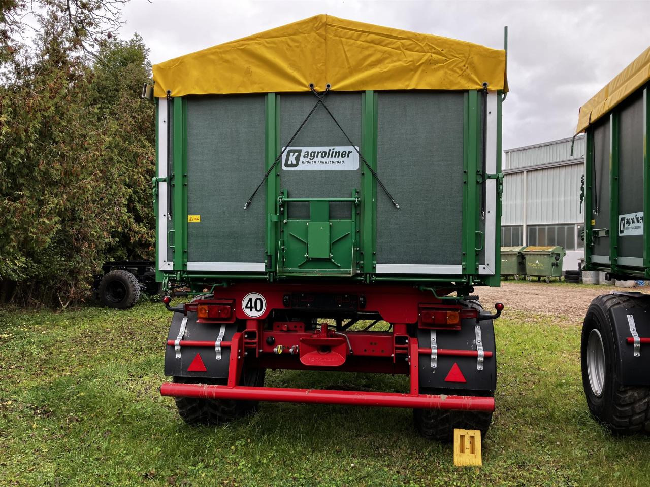 Самосвальный прицеп Kröger HKD 302: фото 6