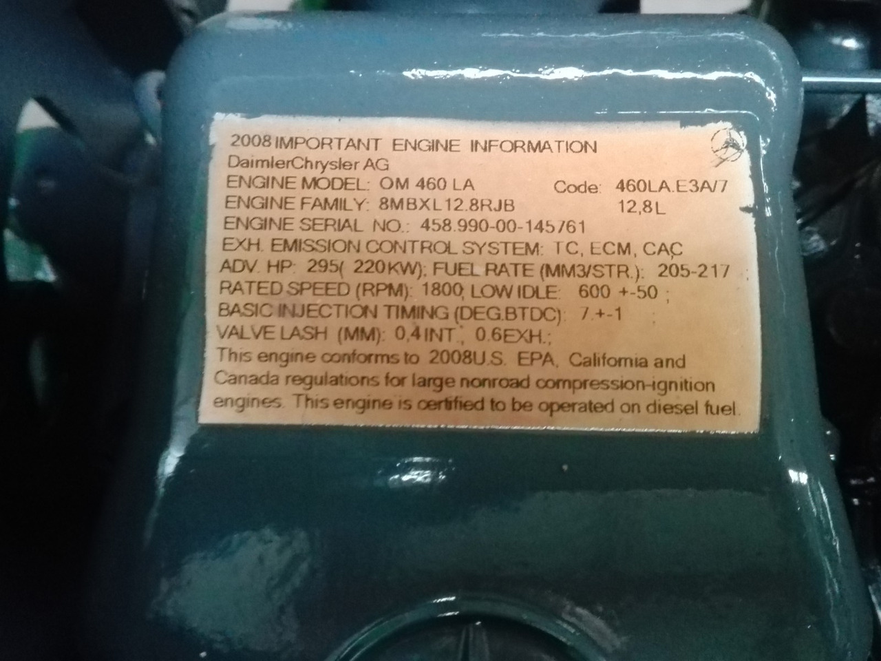 Engine HITACHI ZW310 263J1-02002 - Двигатель для Строительной техники: фото 4 Engine HITACHI ZW310 263J1-02002 - Двигатель для Строительной техники: фото 4