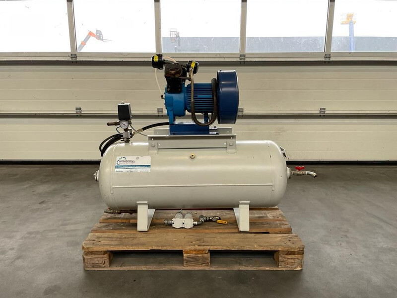 Воздушный компрессор Alup 2.2 kW 240 L / min 10 Bar Elektrische Zuigercompressor op ketel: фото 13