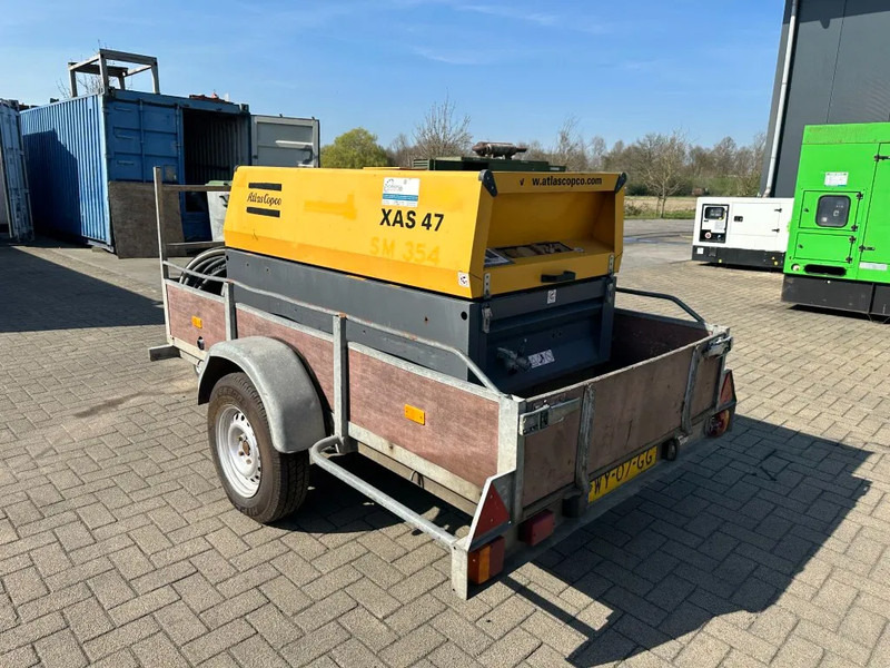 Atlas-Copco XAS 47 DD Deutz 2.6 m3 / min 7 Bar 21 kW Mobiele Diesel Compressor op aanhanger - Воздушный компрессор: фото 5 Atlas-Copco XAS 47 DD Deutz 2.6 m3 / min 7 Bar 21 kW Mobiele Diesel Compressor op aanhanger - Воздушный компрессор: фото 5
