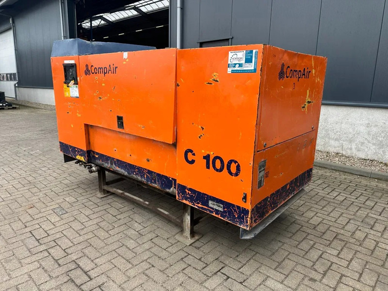 Compair C100 Mercedes OM 364 A 10.5 m3 / min 77 kW 7 Bar Silent Diesel Compressor - Воздушный компрессор: фото 4 Compair C100 Mercedes OM 364 A 10.5 m3 / min 77 kW 7 Bar Silent Diesel Compressor - Воздушный компрессор: фото 4