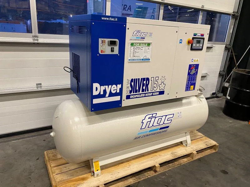 Fiac NewSilver D 15 / 500 NewSilver D 15 / 500 - 1430 L / min 11 kW 10 bar Elektrische Schroefcompressor + Droger - Воздушный компрессор: фото 3 Fiac NewSilver D 15 / 500 NewSilver D 15 / 500 - 1430 L / min 11 kW 10 bar Elektrische Schroefcompressor + Droger - Воздушный компрессор: фото 3