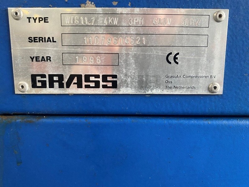 Grassair WIS 11.7 Silent 4 kW 550 L / min 12 Bar Schroefcompressor - Воздушный компрессор: фото 2 Grassair WIS 11.7 Silent 4 kW 550 L / min 12 Bar Schroefcompressor - Воздушный компрессор: фото 2