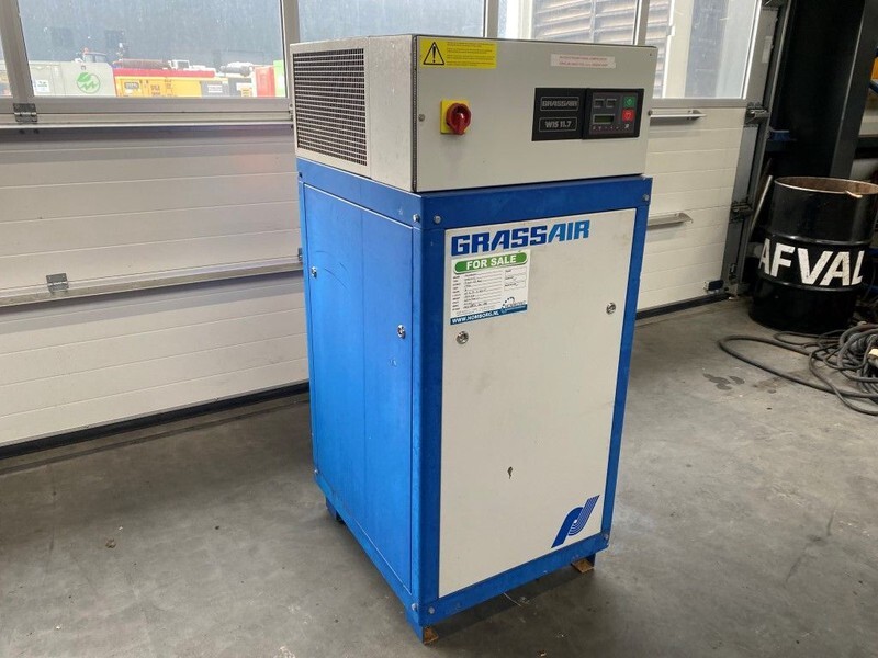 Воздушный компрессор Grassair WIS 11.7 Silent 4 kW 550 L / min 12 Bar Schroefcompressor: фото 6