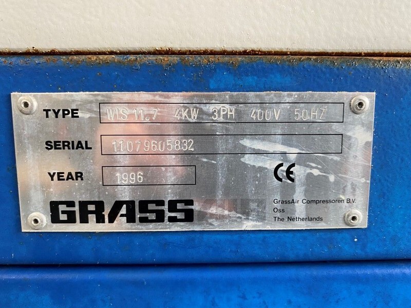 Grassair WIS 11.7 Silent 4 kW 550 L / min 12 Bar Schroefcompressor - Воздушный компрессор: фото 3 Grassair WIS 11.7 Silent 4 kW 550 L / min 12 Bar Schroefcompressor - Воздушный компрессор: фото 3
