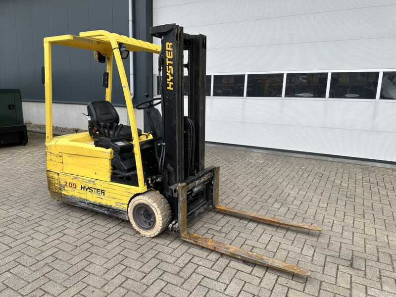 Hyster J2.00XMI 2 ton Triplex Freelift Sideshift Elektra Heftruck accu 2012 - Электропогрузчик: фото 1 Hyster J2.00XMI 2 ton Triplex Freelift Sideshift Elektra Heftruck accu 2012 - Электропогрузчик: фото 1
