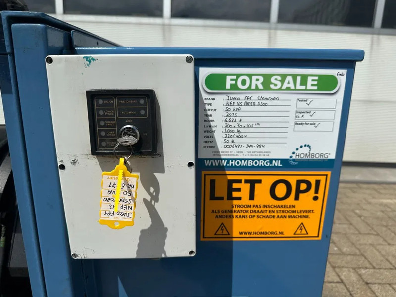Iveco FPT NEF 45 AM1A.S500 Stamford 50 kVA generatorset - Электрогенератор: фото 5 Iveco FPT NEF 45 AM1A.S500 Stamford 50 kVA generatorset - Электрогенератор: фото 5