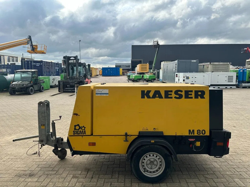 Kaeser M80 Kubota 8.1 m3 / min 7 Bar 55 kW Mobiele Silent Diesel Compressor - Воздушный компрессор: фото 5 Kaeser M80 Kubota 8.1 m3 / min 7 Bar 55 kW Mobiele Silent Diesel Compressor - Воздушный компрессор: фото 5