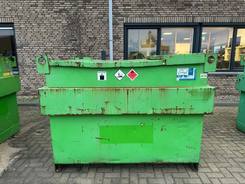 Kiwa IBC Steenbergen 2000 liter Dieseltank met handpomp Milieutank - Резервуар для хранения: фото 1 Kiwa IBC Steenbergen 2000 liter Dieseltank met handpomp Milieutank - Резервуар для хранения: фото 1