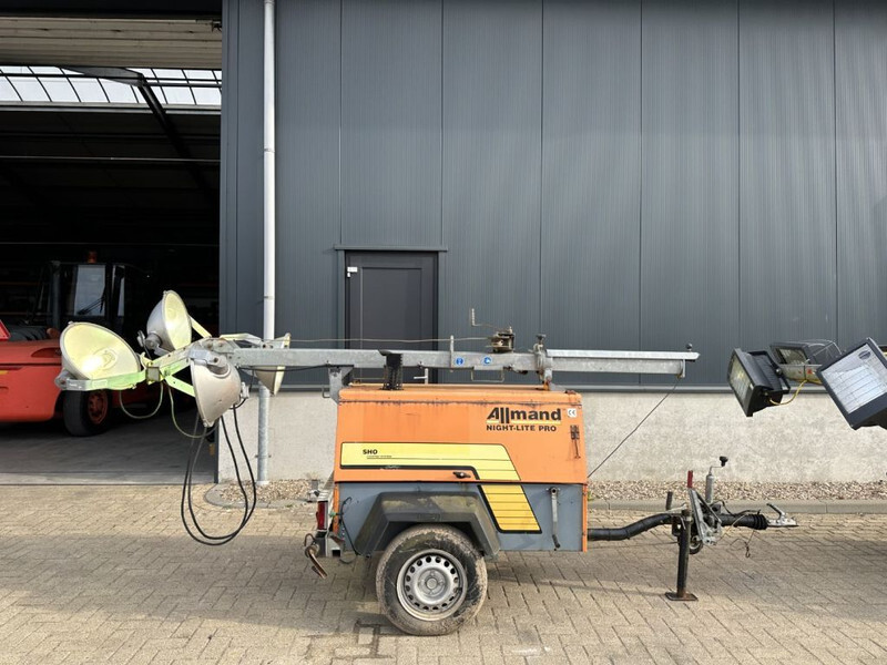 Осветительная мачта Kubota D905 Allmand Mobiele Lichtmast Aggregaat Light Tower 8.1 meter: фото 6