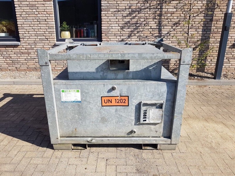 OTTO 1000 liter dieseltank IBC Gegalvaniseerd as New ! - Резервуар для хранения: фото 1 OTTO 1000 liter dieseltank IBC Gegalvaniseerd as New ! - Резервуар для хранения: фото 1