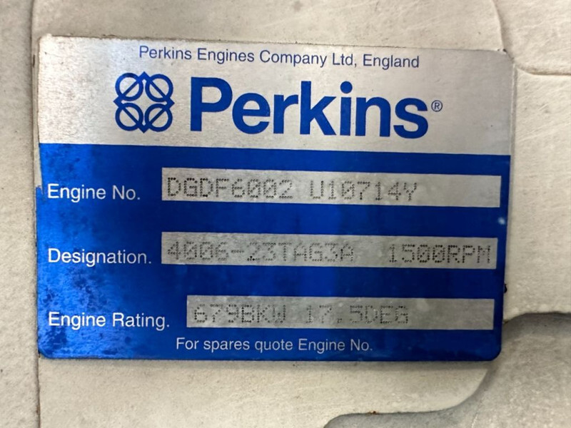 Perkins 4006-23TAG3A Stamford 900 kVA Silent generatorset - Электрогенератор: фото 3 Perkins 4006-23TAG3A Stamford 900 kVA Silent generatorset - Электрогенератор: фото 3