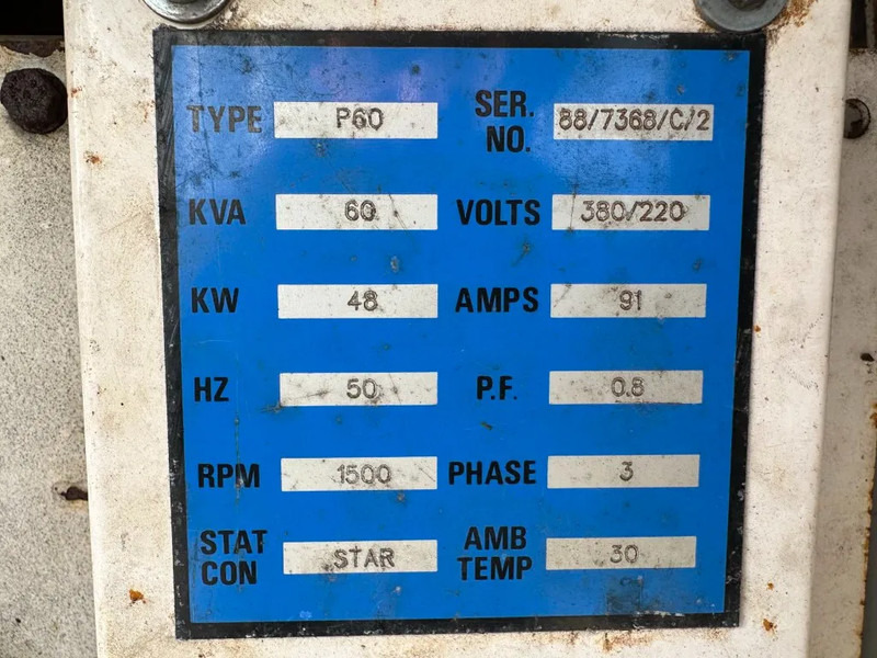 Perkins T4.236 FG Wilson Stamford 60 kVA Silent generatorset - Электрогенератор: фото 3 Perkins T4.236 FG Wilson Stamford 60 kVA Silent generatorset - Электрогенератор: фото 3