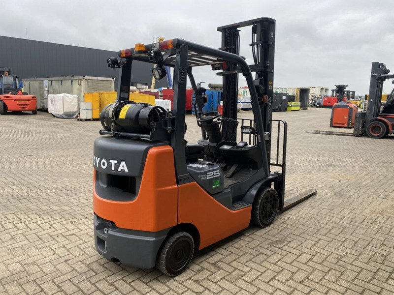 Газовый погрузчик Toyota 8FGCU25 2.5 ton Duplex Sideshift LPG Heftruck: фото 11