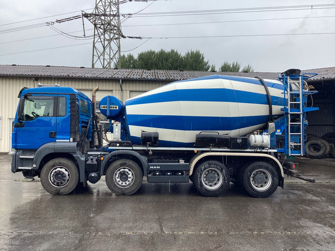MAN TGS 35.470 8x4 Liebherr HTM 905P 9m³ Intarder - Автобетоносмеситель: фото 2 MAN TGS 35.470 8x4 Liebherr HTM 905P 9m³ Intarder - Автобетоносмеситель: фото 2
