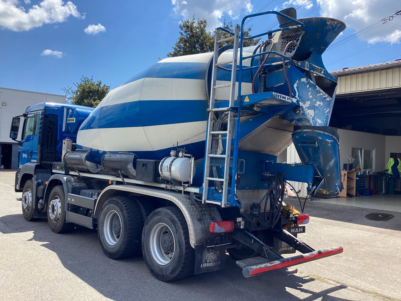MAN TGS 35.470 8x4 Liebherr HTM905P Intarder Betonmi - Автобетоносмеситель: фото 3 MAN TGS 35.470 8x4 Liebherr HTM905P Intarder Betonmi - Автобетоносмеситель: фото 3