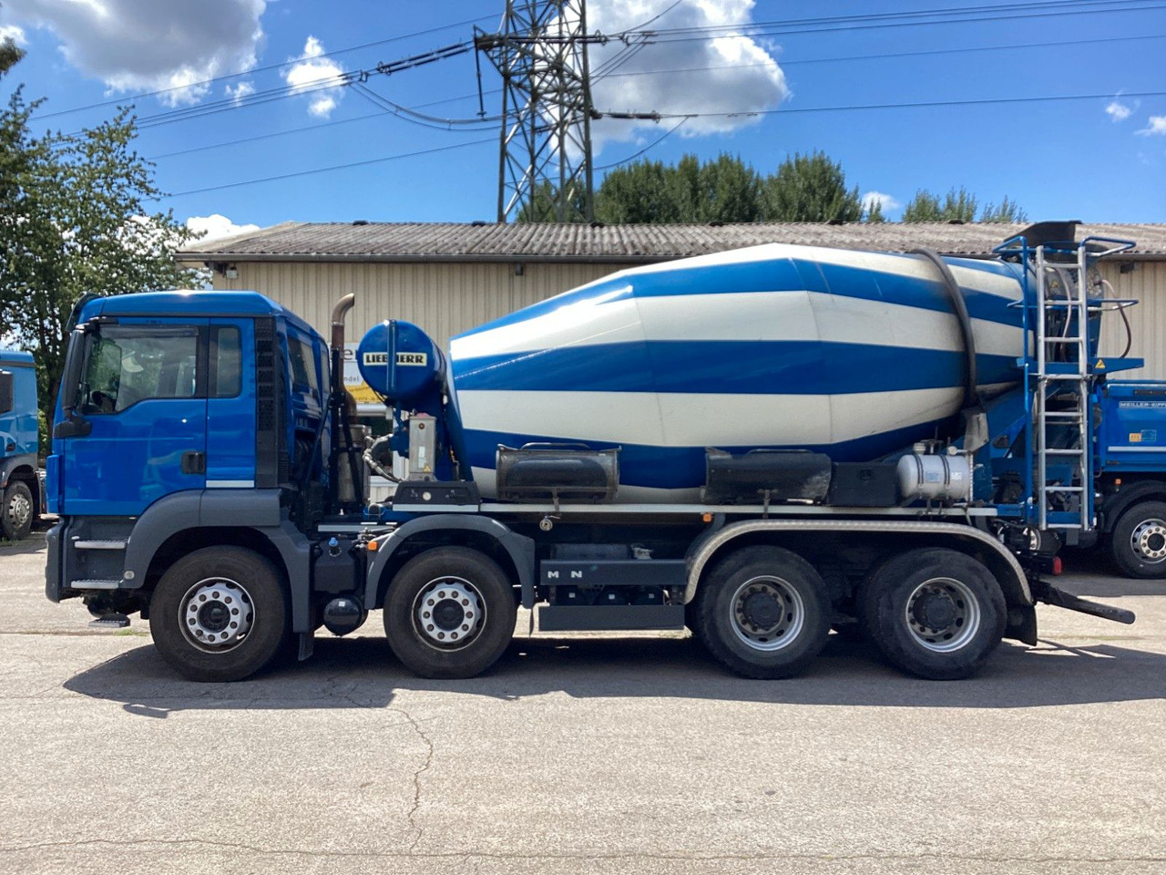 MAN TGS 35.470 8x4 Liebherr HTM905P Intarder Betonmi - Автобетоносмеситель: фото 2 MAN TGS 35.470 8x4 Liebherr HTM905P Intarder Betonmi - Автобетоносмеситель: фото 2