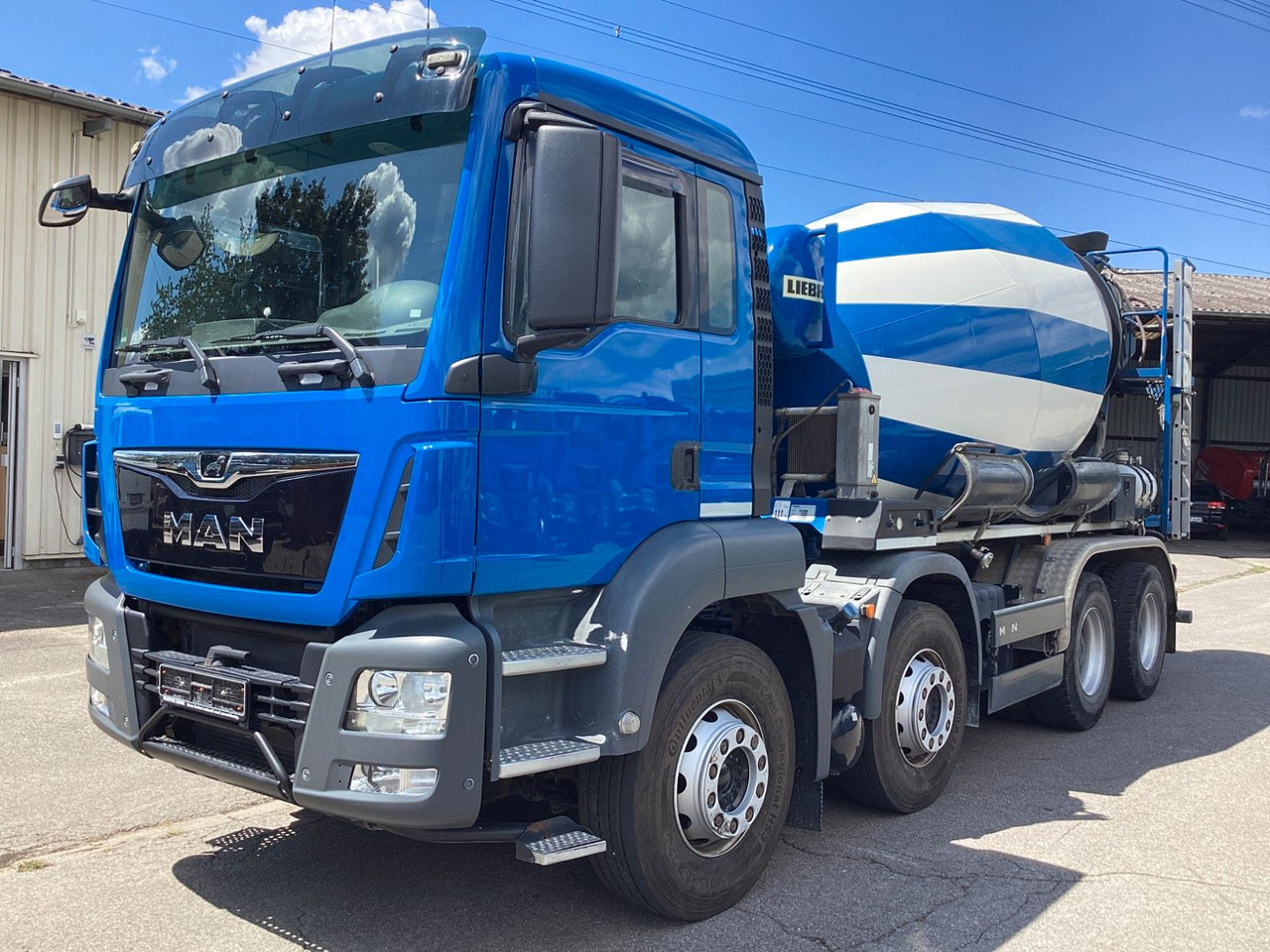 MAN TGS 35.470 8x4 Liebherr HTM905P Intarder Betonmi - Автобетоносмеситель: фото 1 MAN TGS 35.470 8x4 Liebherr HTM905P Intarder Betonmi - Автобетоносмеситель: фото 1