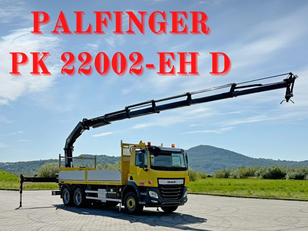 DAF CF 450 * PK 22002 - EH D + FUNK * 6x4 * TOP - Автоманипулятор: фото 1 DAF CF 450 * PK 22002 - EH D + FUNK * 6x4 * TOP - Автоманипулятор: фото 1