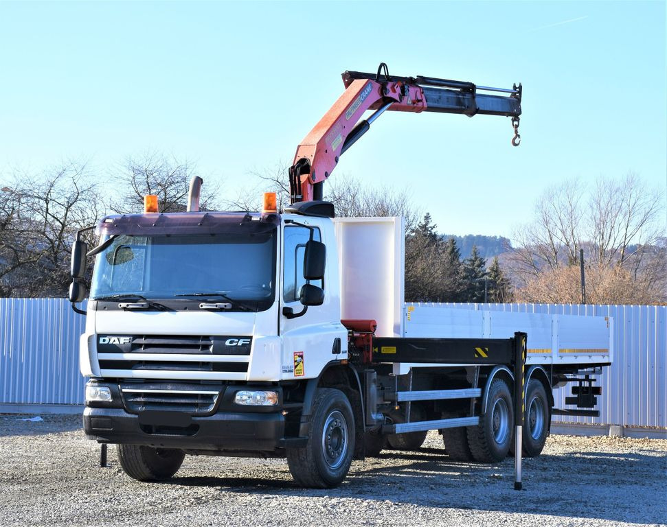 DAF CF 75.360 Pritsche 7,95 m + KRAN / FUNK * 6x4 DAF CF 75.360 Pritsche 7,95 m + KRAN / FUNK * 6x4 - Автоманипулятор, Грузовик бортовой/ Платформа: фото 2 DAF CF 75.360 Pritsche 7,95 m + KRAN / FUNK * 6x4 DAF CF 75.360 Pritsche 7,95 m + KRAN / FUNK * 6x4 - Автоманипулятор, Грузовик бортовой/ Платформа: фото 2