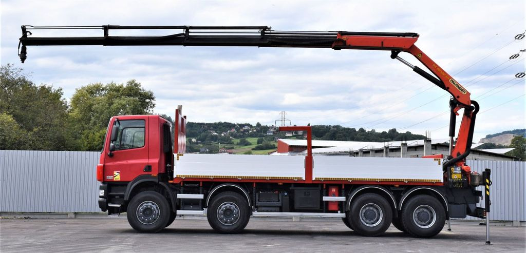 DAF CF 85.410 Pritsche 6,80m + KRAN / FUNK/8x4 - Автоманипулятор: фото 5 DAF CF 85.410 Pritsche 6,80m + KRAN / FUNK/8x4 - Автоманипулятор: фото 5
