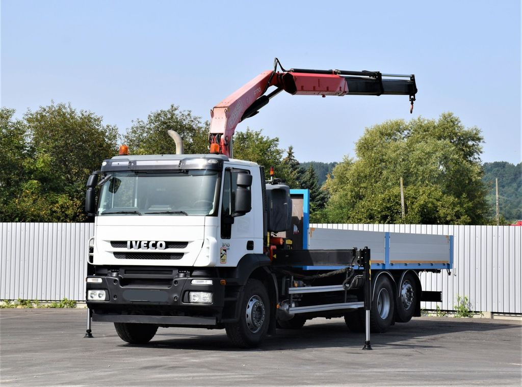 Iveco Stralis 310 PRITSCHE 7,05m +KRAN +FUNK - Автоманипулятор: фото 2 Iveco Stralis 310 PRITSCHE 7,05m +KRAN +FUNK - Автоманипулятор: фото 2