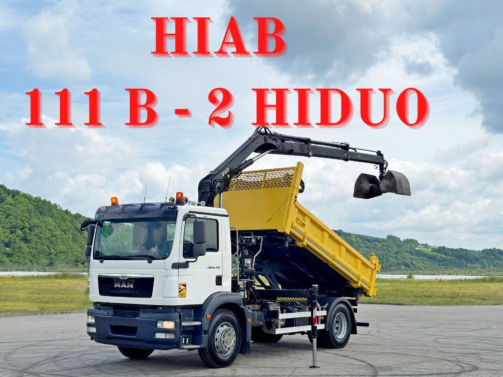 MAN TGM 18.340* KIPPER 4,05m*HIAB 111 B-2 HIDUO/FUNK - Самосвал, Автоманипулятор: фото 1 MAN TGM 18.340* KIPPER 4,05m*HIAB 111 B-2 HIDUO/FUNK - Самосвал, Автоманипулятор: фото 1