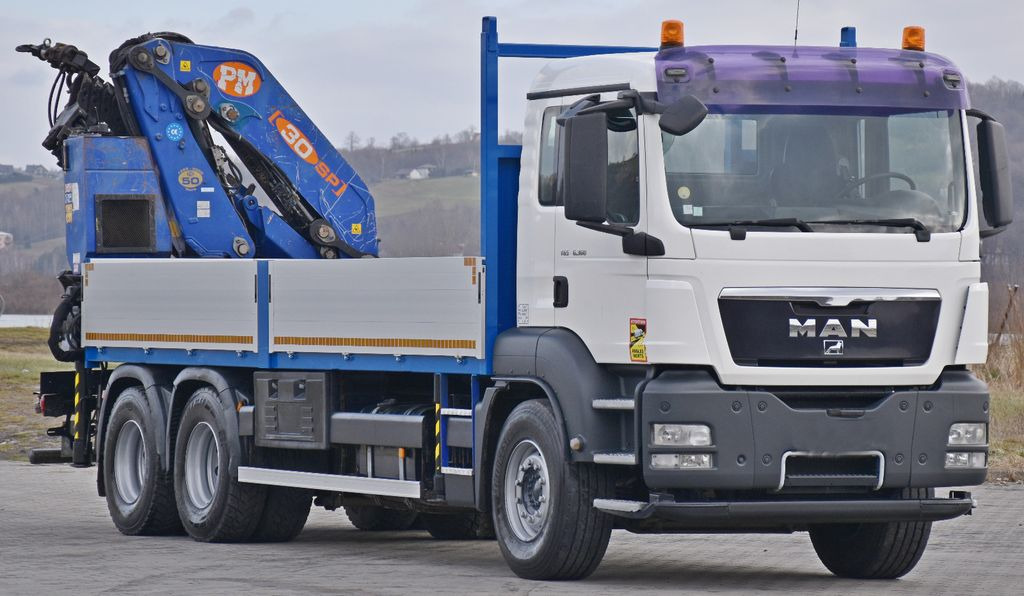 MAN TGS 26.360*PRITSCHE 6,60m * PM 30 SP / FUNK *6x4 MAN TGS 26.360*PRITSCHE 6,60m * PM 30 SP / FUNK *6x4 - Автоманипулятор: фото 3 MAN TGS 26.360*PRITSCHE 6,60m * PM 30 SP / FUNK *6x4 MAN TGS 26.360*PRITSCHE 6,60m * PM 30 SP / FUNK *6x4 - Автоманипулятор: фото 3