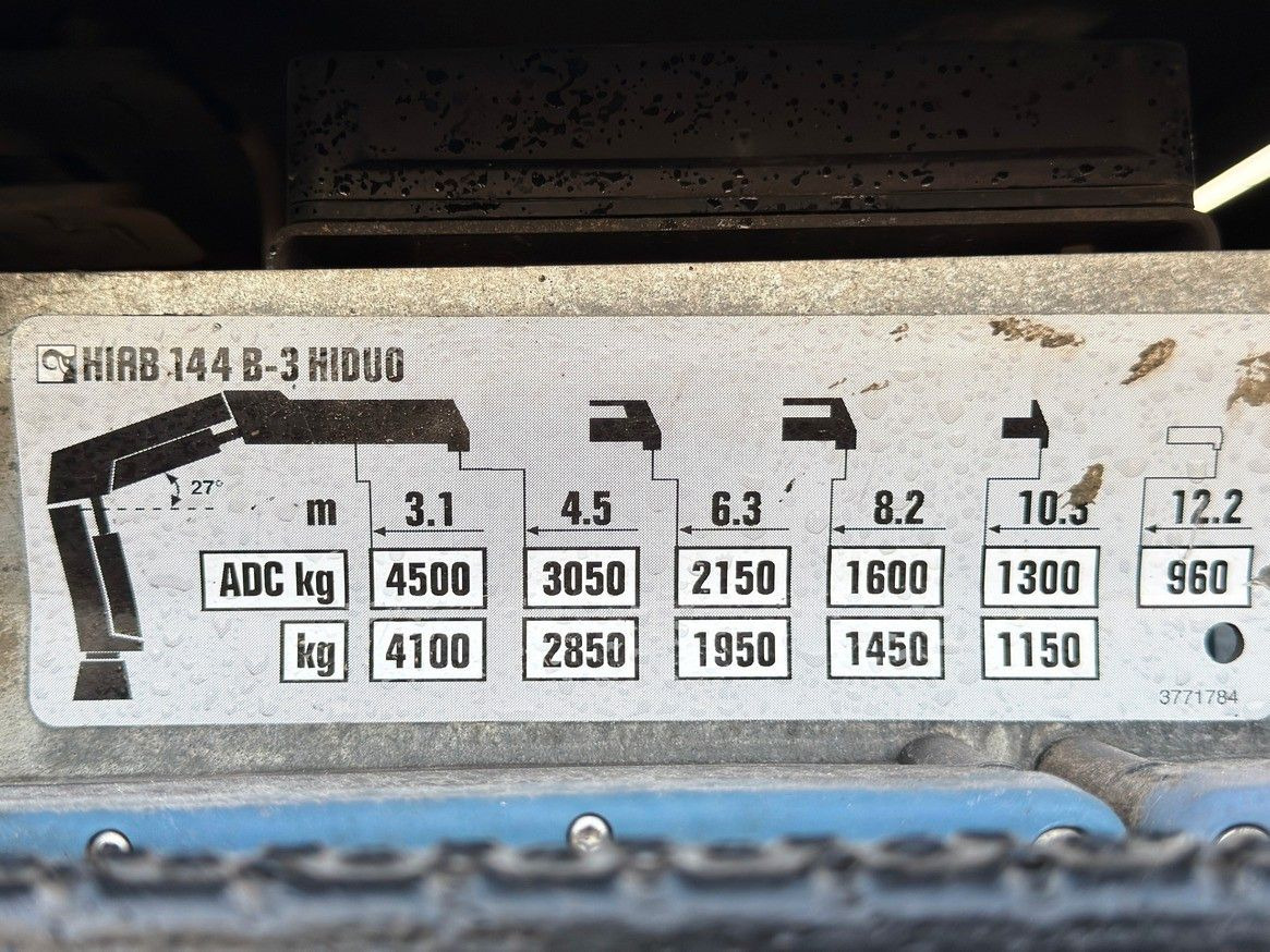 Автоманипулятор MAN TGS 26.400 * HIAB 144 B - 3 HIDUO + FUNK * 6x4: фото 9 Автоманипулятор MAN TGS 26.400 * HIAB 144 B - 3 HIDUO + FUNK * 6x4: фото 9