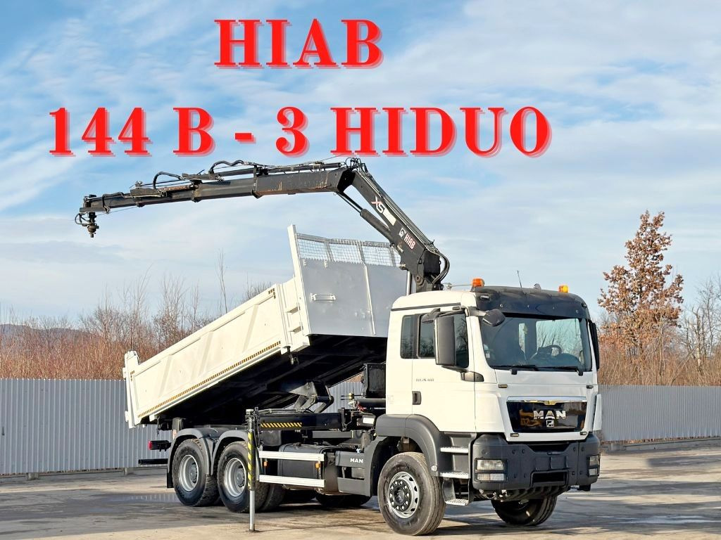 MAN TGS 26.400 * HIAB 144 B - 3 HIDUO + FUNK * 6x4 - Автоманипулятор: фото 1 MAN TGS 26.400 * HIAB 144 B - 3 HIDUO + FUNK * 6x4 - Автоманипулятор: фото 1