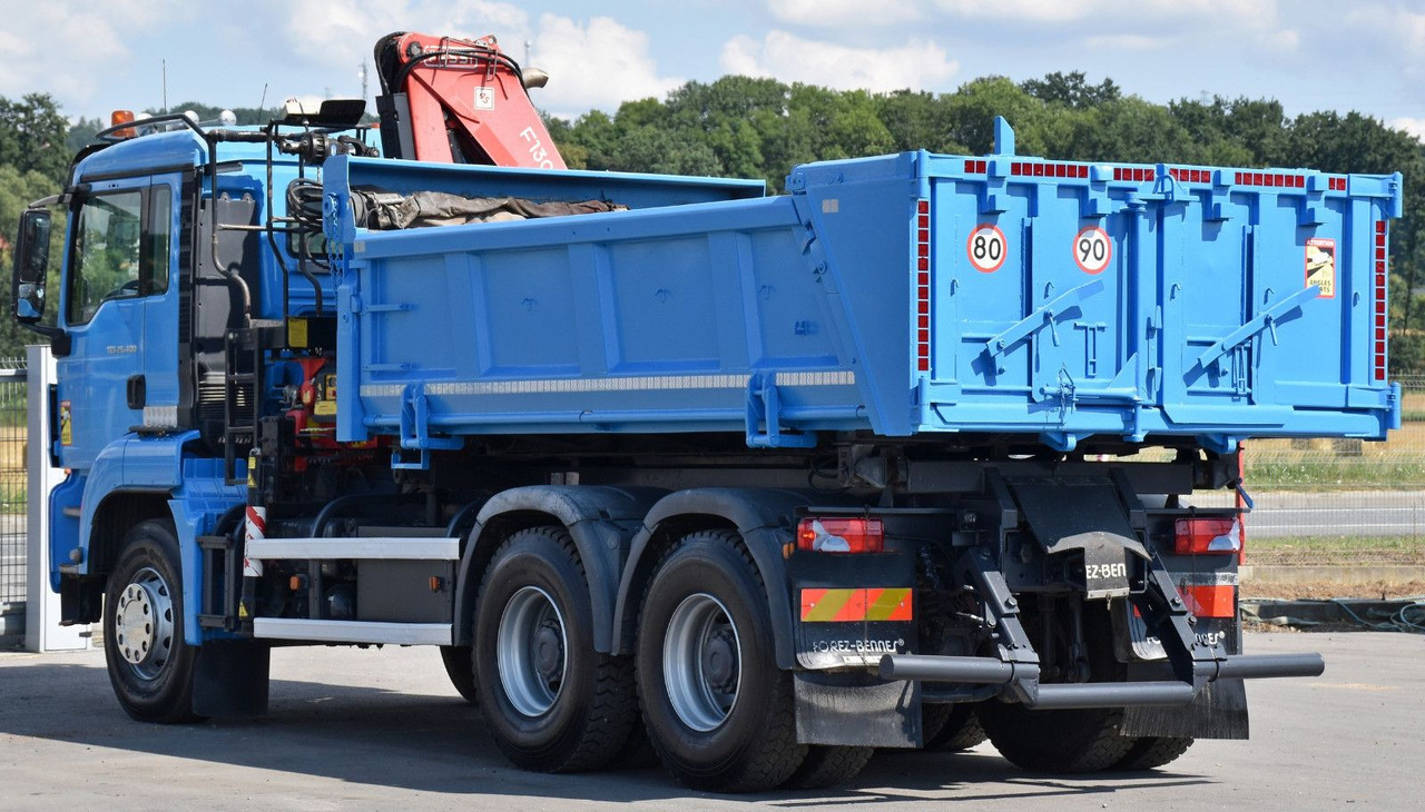 Автоманипулятор, Самосвал MAN TGS 26.400 Kipper 4,60m*PK F130A.22 + FUNK/6x4 MAN TGS 26.400 Kipper 4,60m*FASS F130A.22 + FUNK/6x4: фото 8