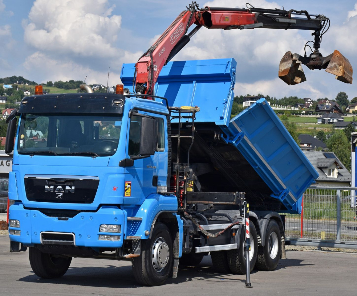 MAN TGS 26.400 Kipper 4,60m*PK F130A.22 + FUNK/6x4 MAN TGS 26.400 Kipper 4,60m*FASSI F130A.22 +FUNK/6x4 - Самосвал, Автоманипулятор: фото 3 MAN TGS 26.400 Kipper 4,60m*PK F130A.22 + FUNK/6x4 MAN TGS 26.400 Kipper 4,60m*FASSI F130A.22 +FUNK/6x4 - Самосвал, Автоманипулятор: фото 3