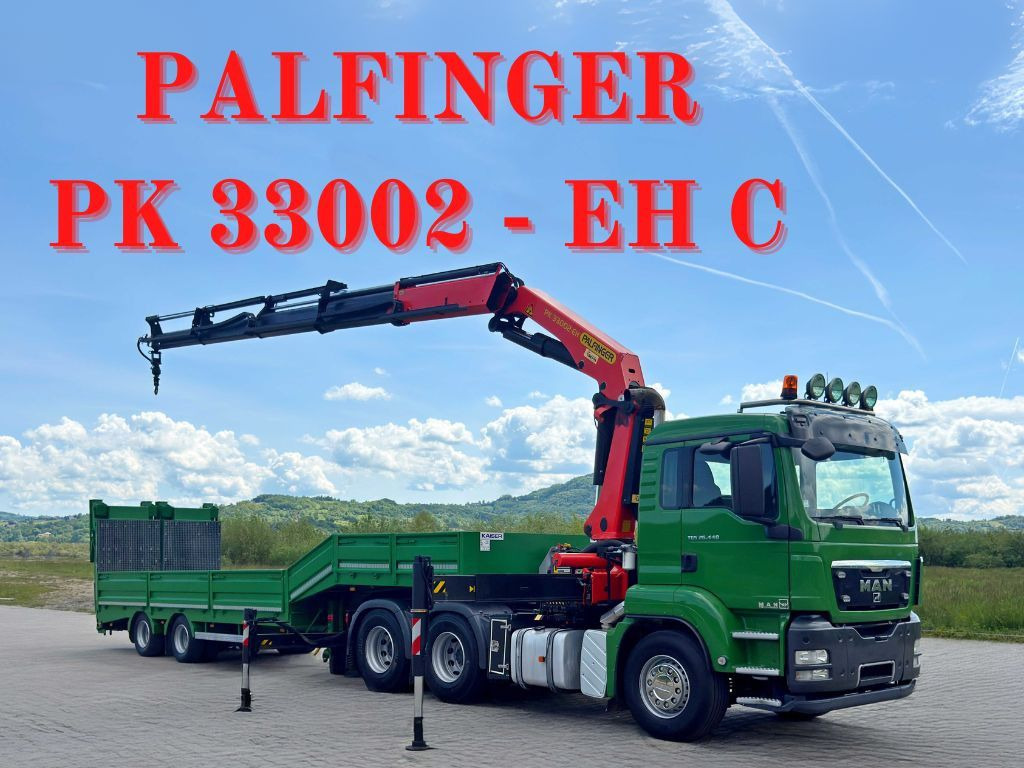 MAN TGS 26.440*Anhänger 10,35m + PK 33002-EH C/FUNK - Автоманипулятор: фото 1 MAN TGS 26.440*Anhänger 10,35m + PK 33002-EH C/FUNK - Автоманипулятор: фото 1