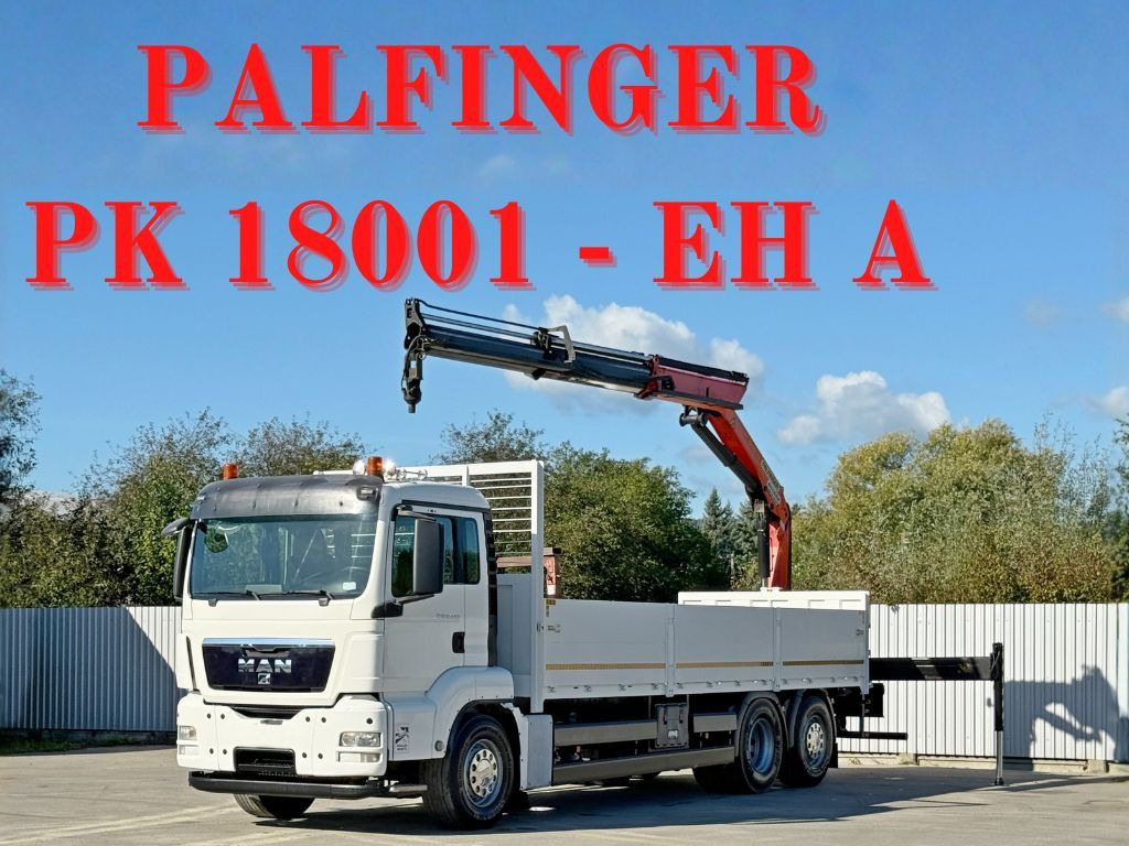 MAN TGS 26.440* PK 18001 - EH A + FUNK* TOPZUSTAND MAN TGS 26.440* PK 18001 - EH A + FUNK* TOPZUSTAND - Автоманипулятор, Грузовик бортовой/ Платформа: фото 1 MAN TGS 26.440* PK 18001 - EH A + FUNK* TOPZUSTAND MAN TGS 26.440* PK 18001 - EH A + FUNK* TOPZUSTAND - Автоманипулятор, Грузовик бортовой/ Платформа: фото 1
