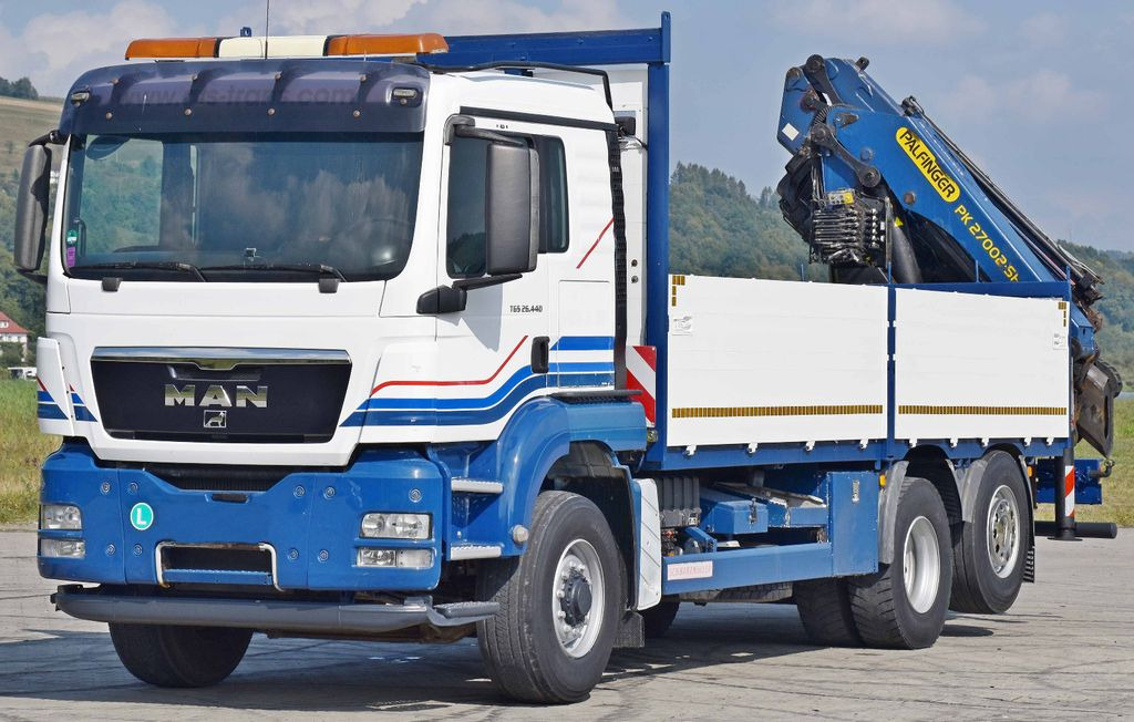MAN TGS 26.440 *PK 27002 - SH E + JIB PJ060A + FUNK - Автоманипулятор, Грузовик бортовой/ Платформа: фото 3 MAN TGS 26.440 *PK 27002 - SH E + JIB PJ060A + FUNK - Автоманипулятор, Грузовик бортовой/ Платформа: фото 3